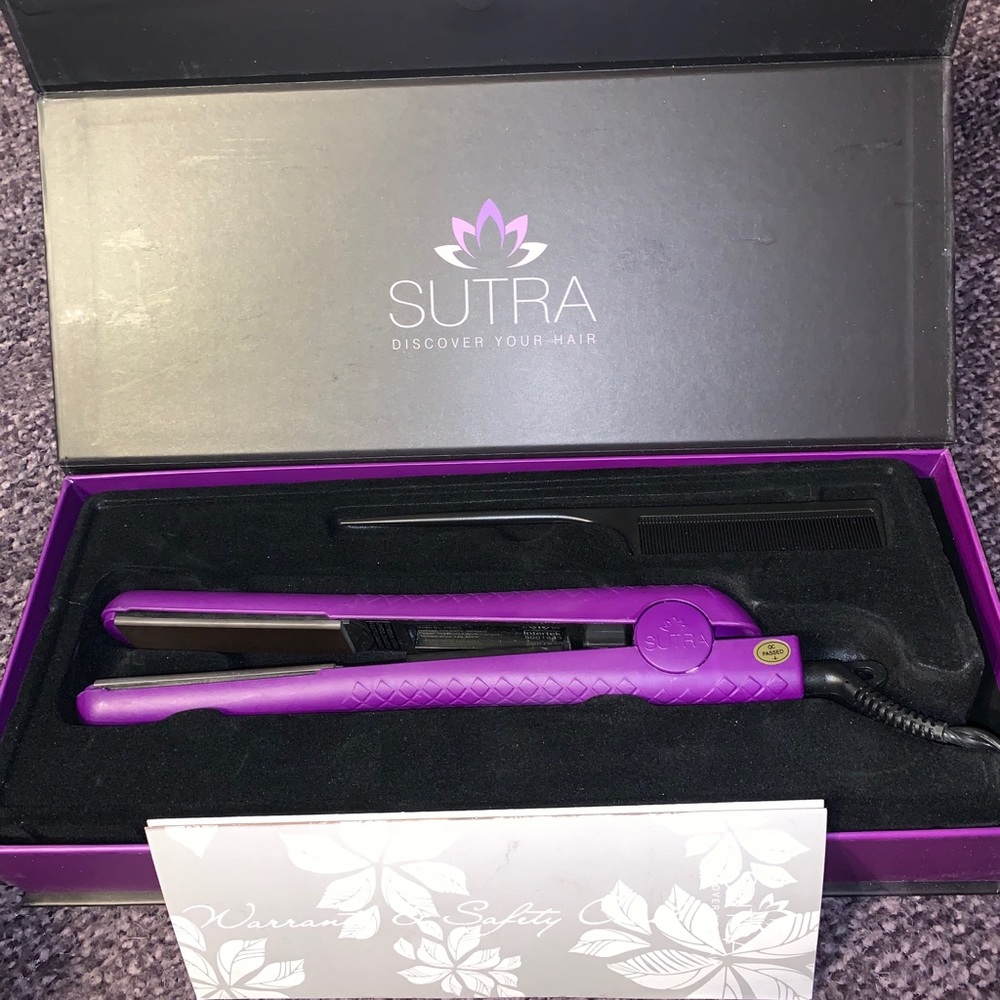 Sutra purple hair straightener